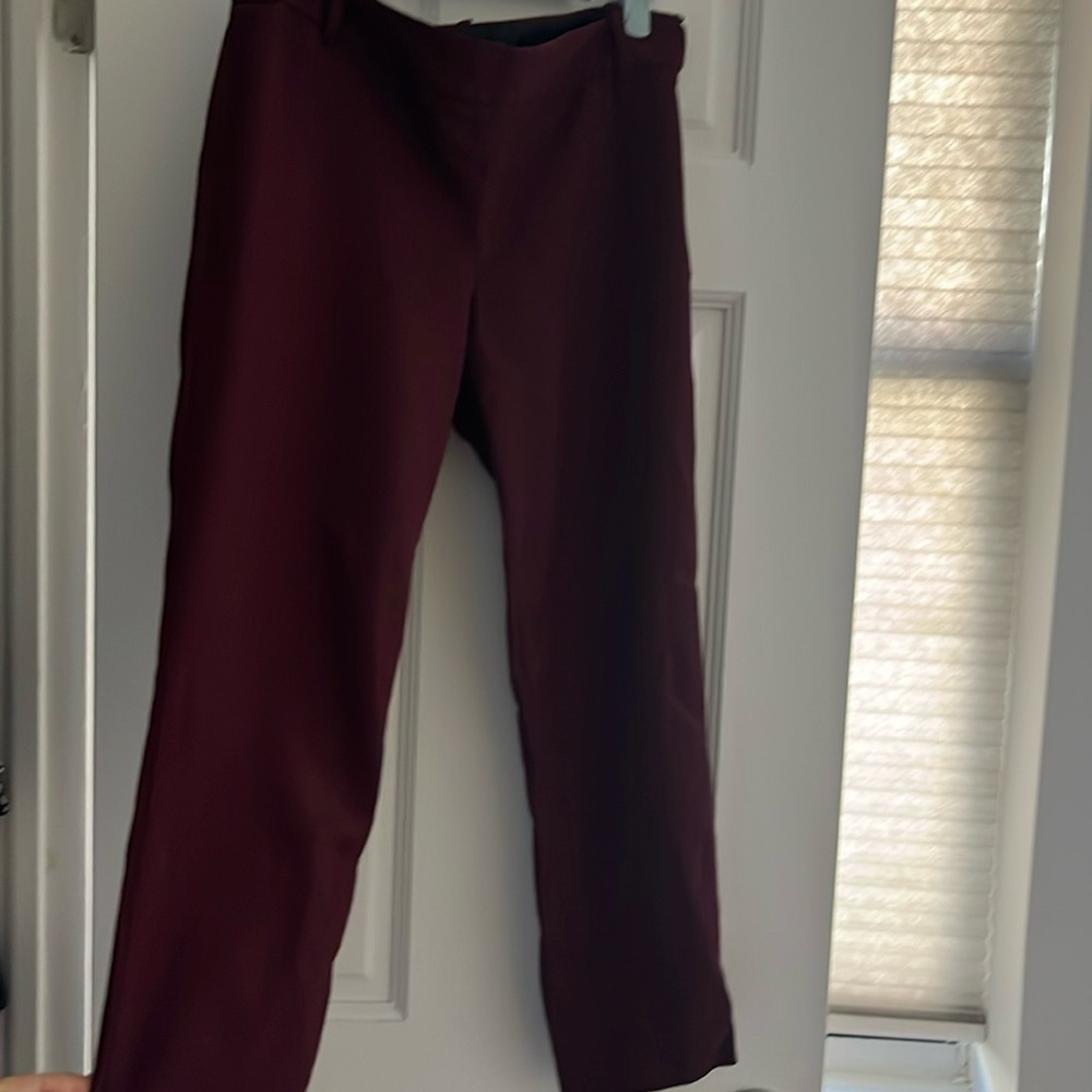 Jcrew wool stretch pants